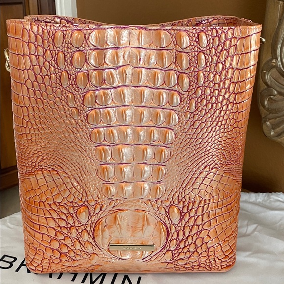 Brahmin Handbags - Brahmin NWOT Apricot Rose Celina